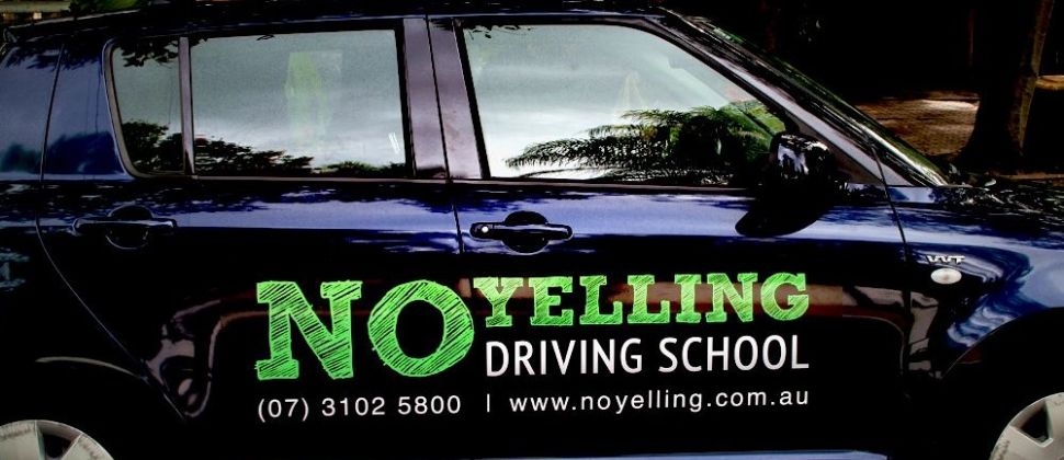 No Yelling Driving School