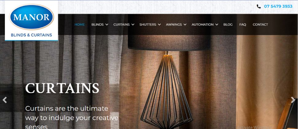Manor Blinds & Curtains